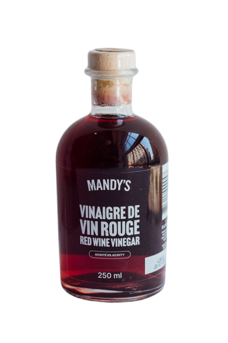 Vinaigre de vin rouge 250ml - Mandy's