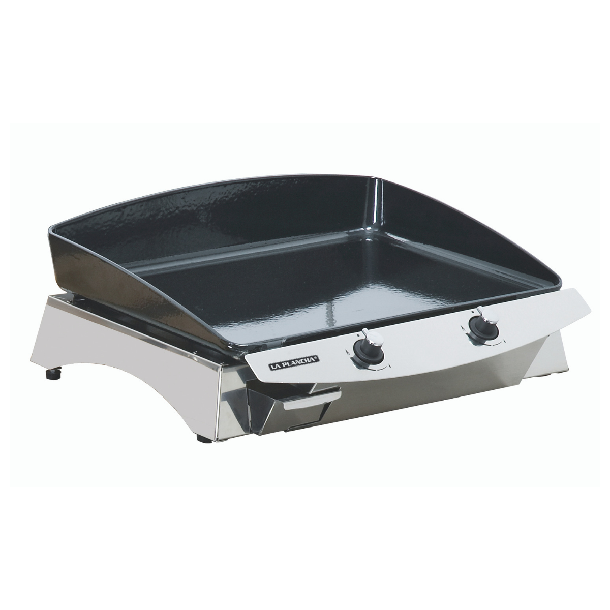 Plancha 60 2 brûleurs en acier inoxydable - ENO
