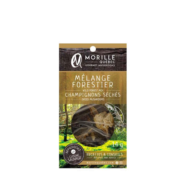 Dried Mushrooms Forestier Mix - Morel Quebec