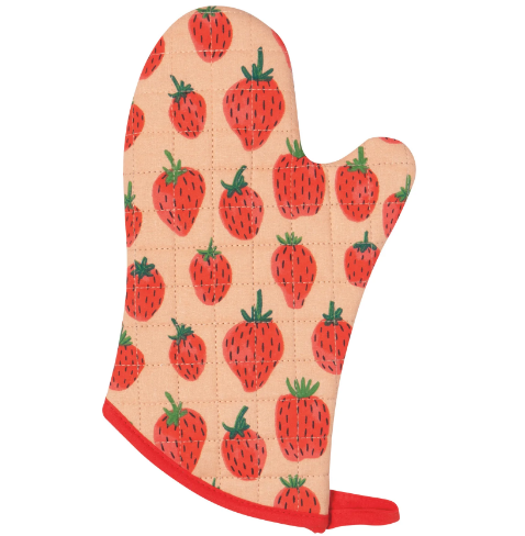Mitaine de four Fraises