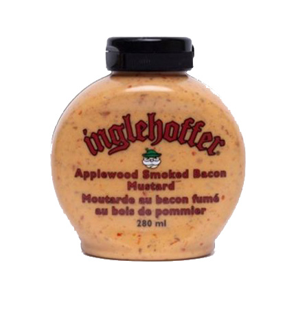 Moutarde au bacon fumé au bois de pommier 280ml