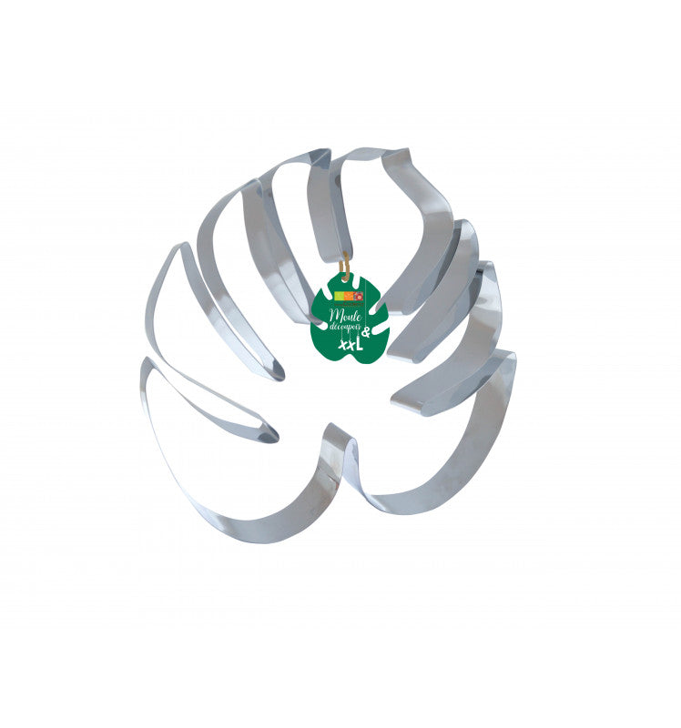 Moule Feuille en inox 30cm