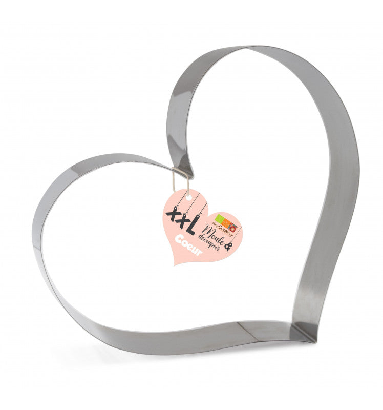 Moule Cœur en inox 24cm