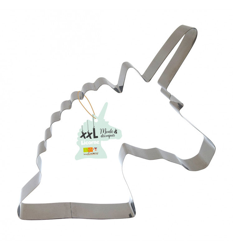Moule Licorne en inox 30cm