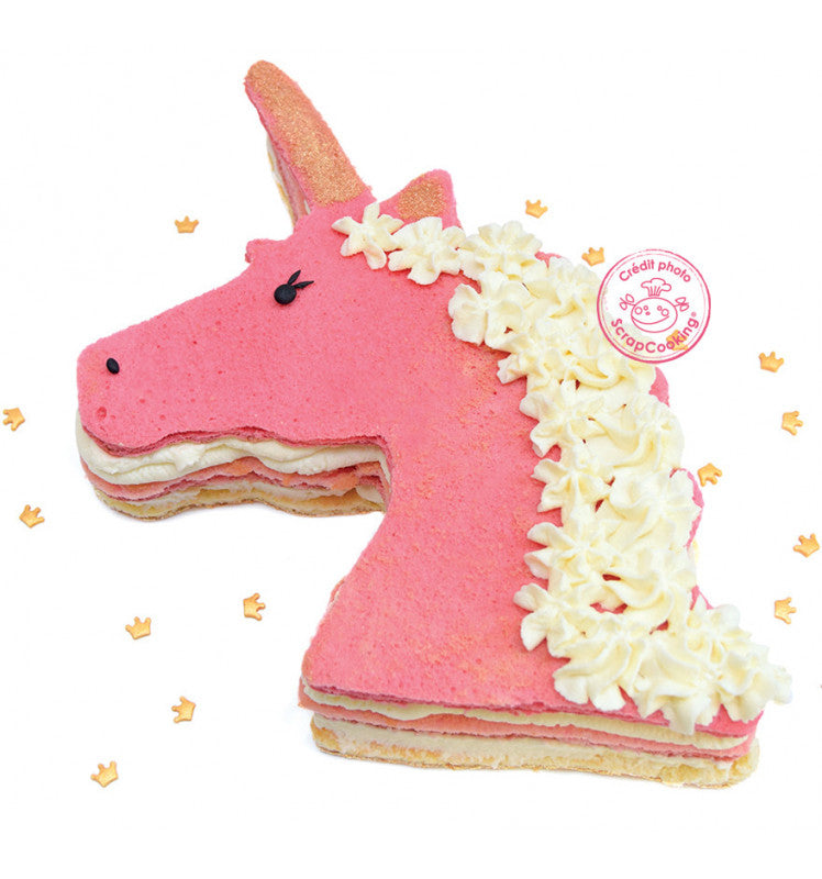 Moule Licorne en inox 30cm