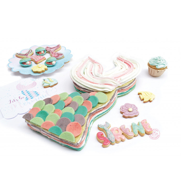 Moule Sirène en inox 35cm