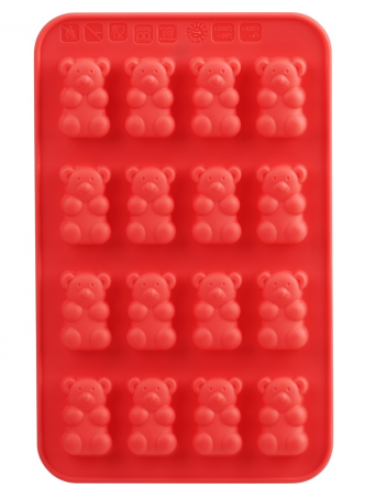 Ensemble de 2 moules en silicone Ourson - Trudeau