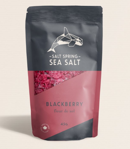 Fleur de sel Mûre 45g - Salt Spring