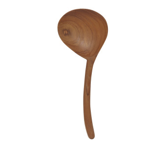 Cuillère en bois de Teck 9.5po