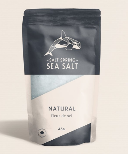 Fleur de sel Naturelle 45g - Salt Spring