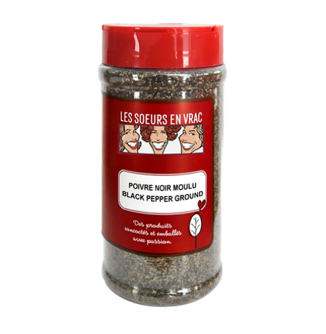 Poivre noir moulu 200 g - Les Soeurs en vrac