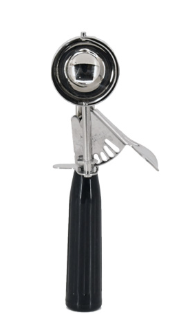 Cuillère à crème glacée 1oz Noir - Omcan