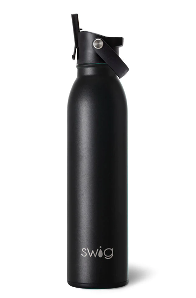Swig Life 20oz Matte Black Insulated Bottle