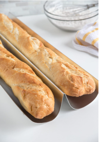 Plaque double pour baguette 18po