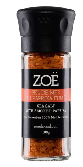 Smoked Paprika Sea Salt 100g - Zoë