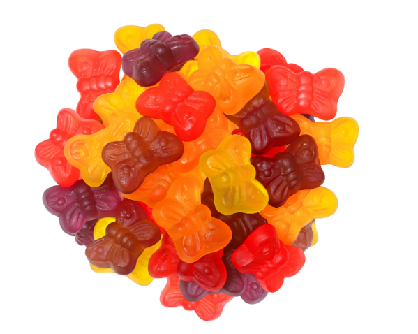 Papillons gélifiés 1 kg