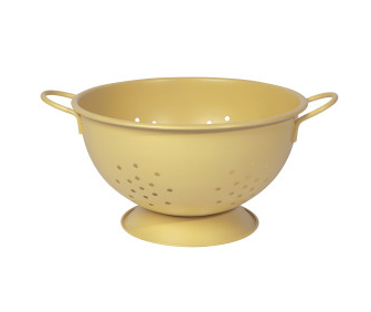 Passoire jaune en métal 2.5L