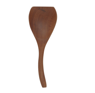 Petite pelle ondulée en bois de Teck 7.85po