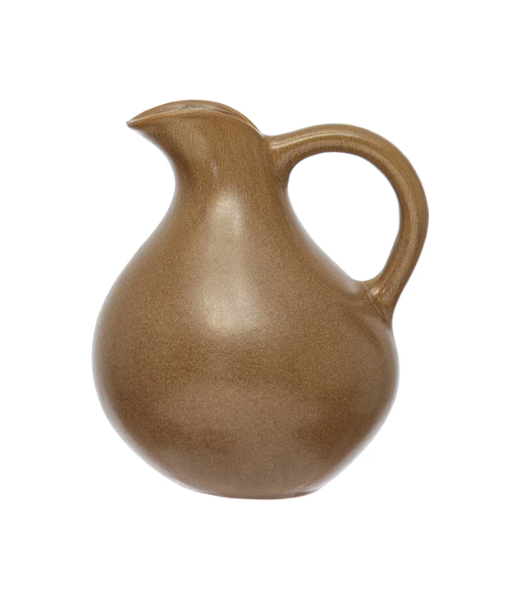 36 oz Reactive Stoneware Pitcher