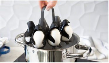 Penguin multifunctional egg holder