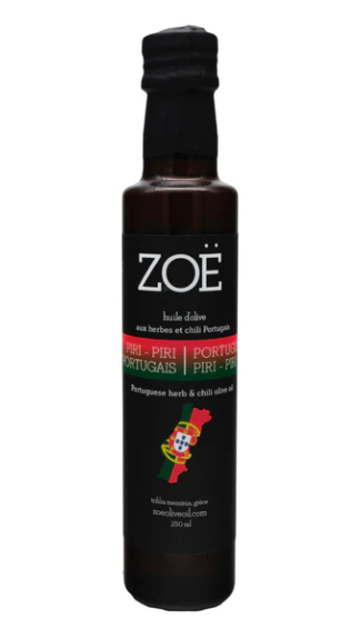 Huile d'olive infusée Piri Piri 250 ml - Zoë