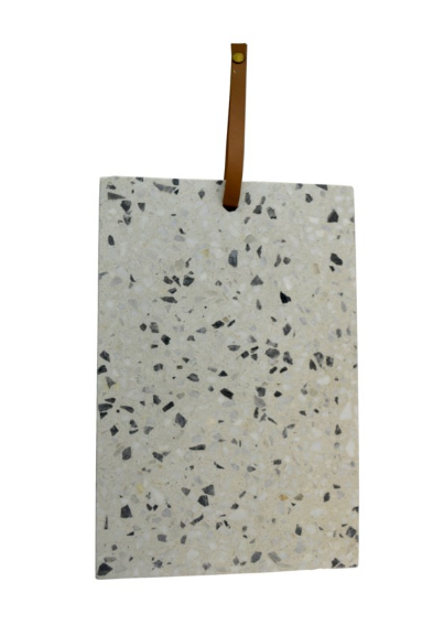 Planche de service rectangulaire Terrazzo 30 x 20 x 1.5cm