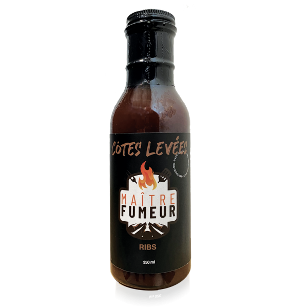 Sauce à côtes levées 350ml - Maitre Fumeur