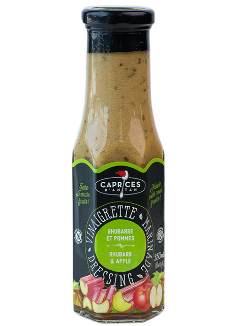 Apple and rhubarb vinaigrette 250ml