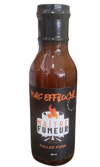 Sauce au porc effiloché Maitre fumeur 350ml