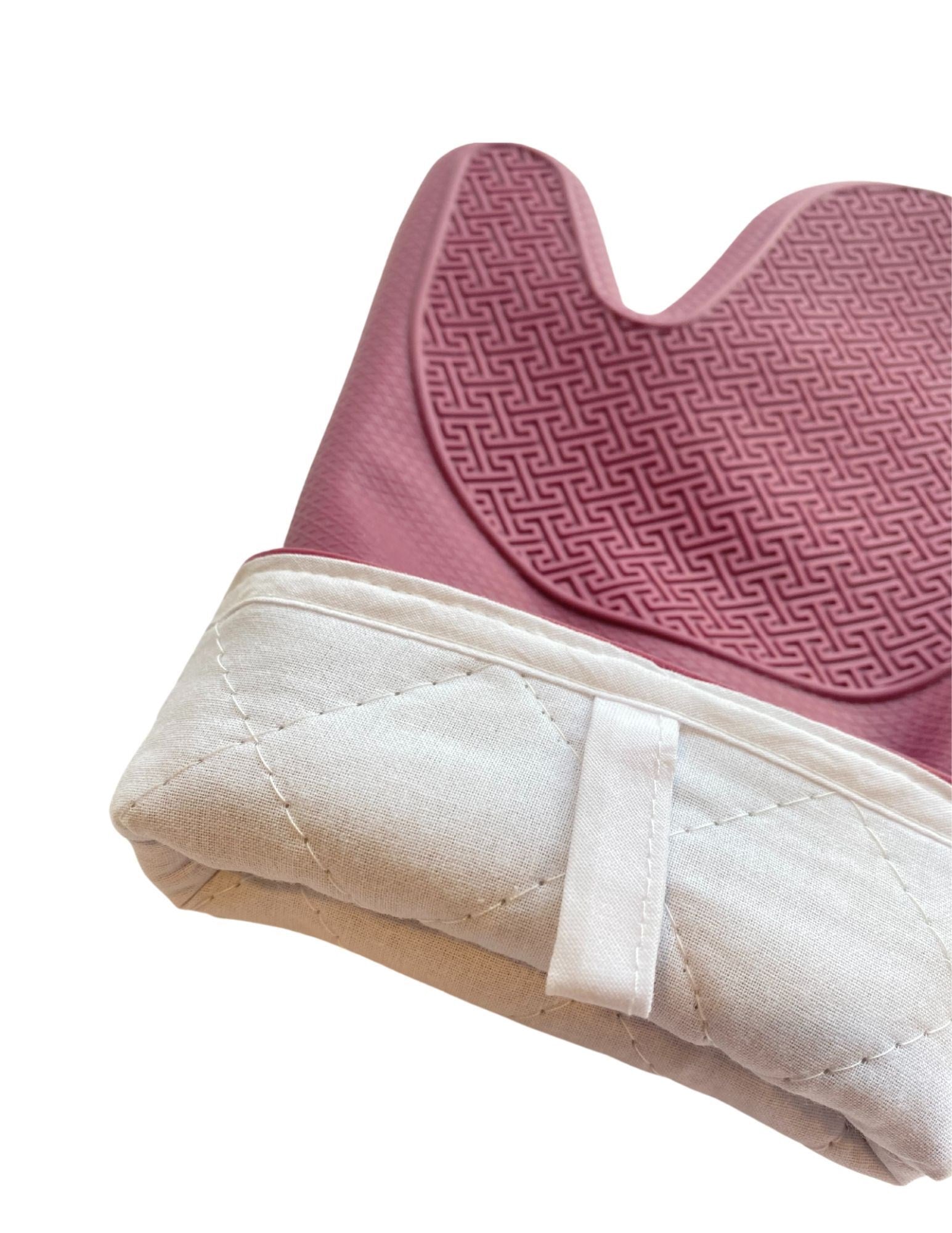 Mitaine de four en silicone Rouge 30cm