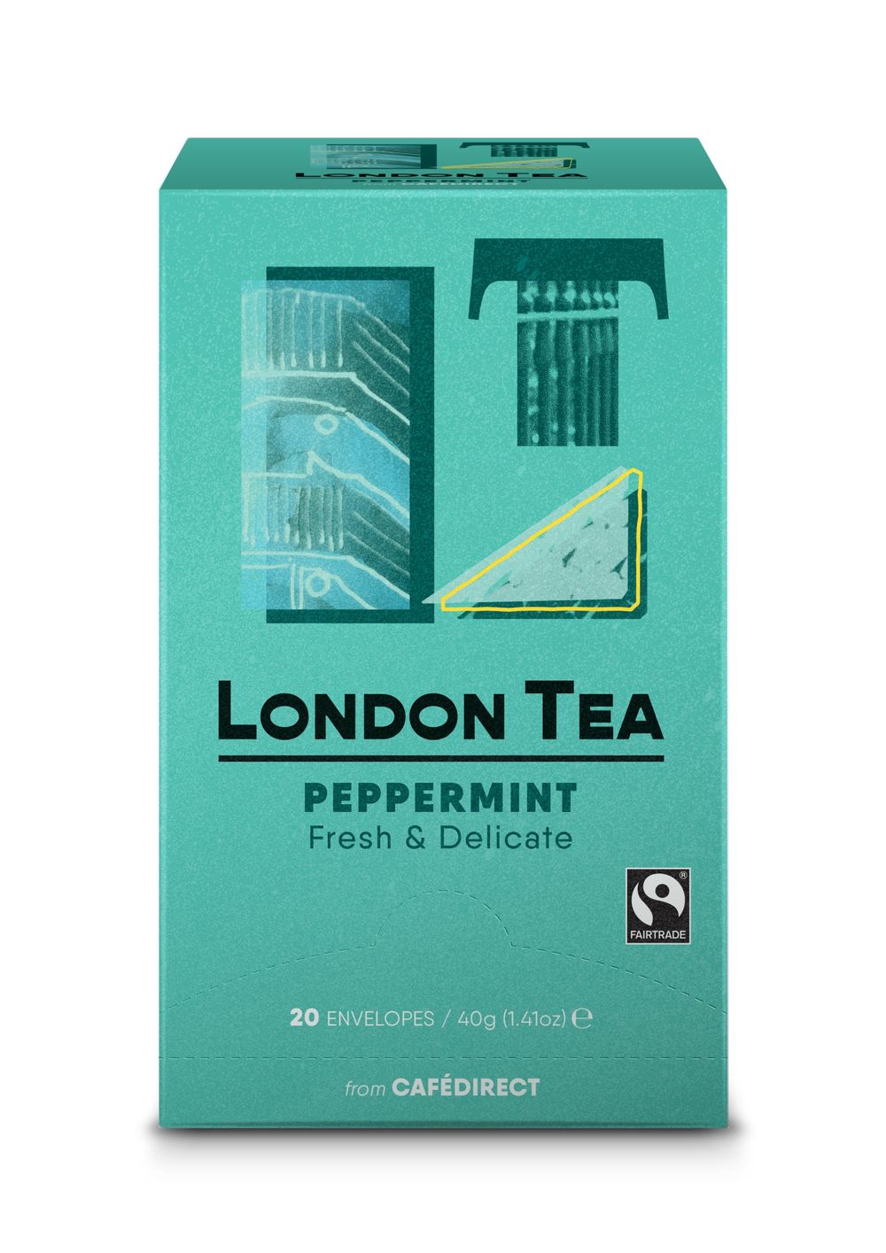 Thé à la menthe poivrée 20 sachets