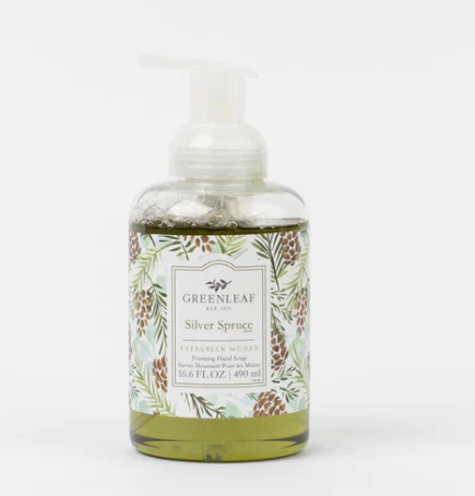 Savon moussant pour les mains Épinette argentée 490ml - Greenleaf