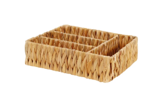 Palma Natural Utensil Organizer 11 x 14 x 3 in 