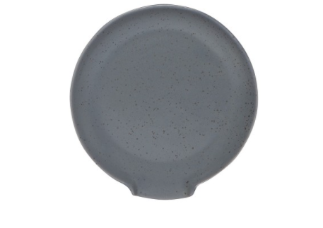 Repose-cuillère en grès gris