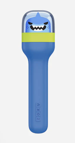 Set of 3 mini shark children's utensils - Zoku