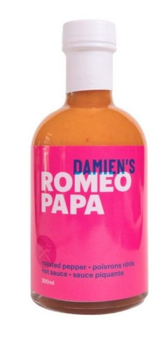 Sauce piquante aux poivrons rouges rôtis Roméo papa 200 ml