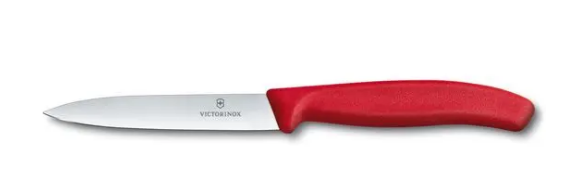 Couteau d'office Swiss Classic Rouge 10cm - Victorinox