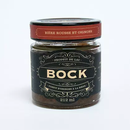 Confit d'oignons à la bière rousse 212ml - Bock