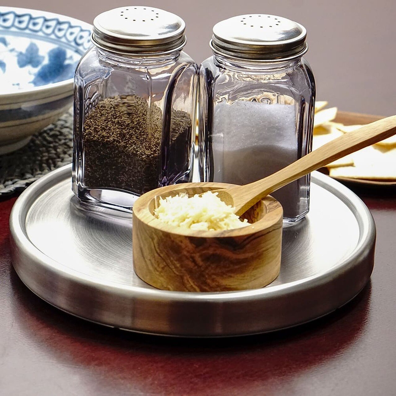 8" stainless steel turntable