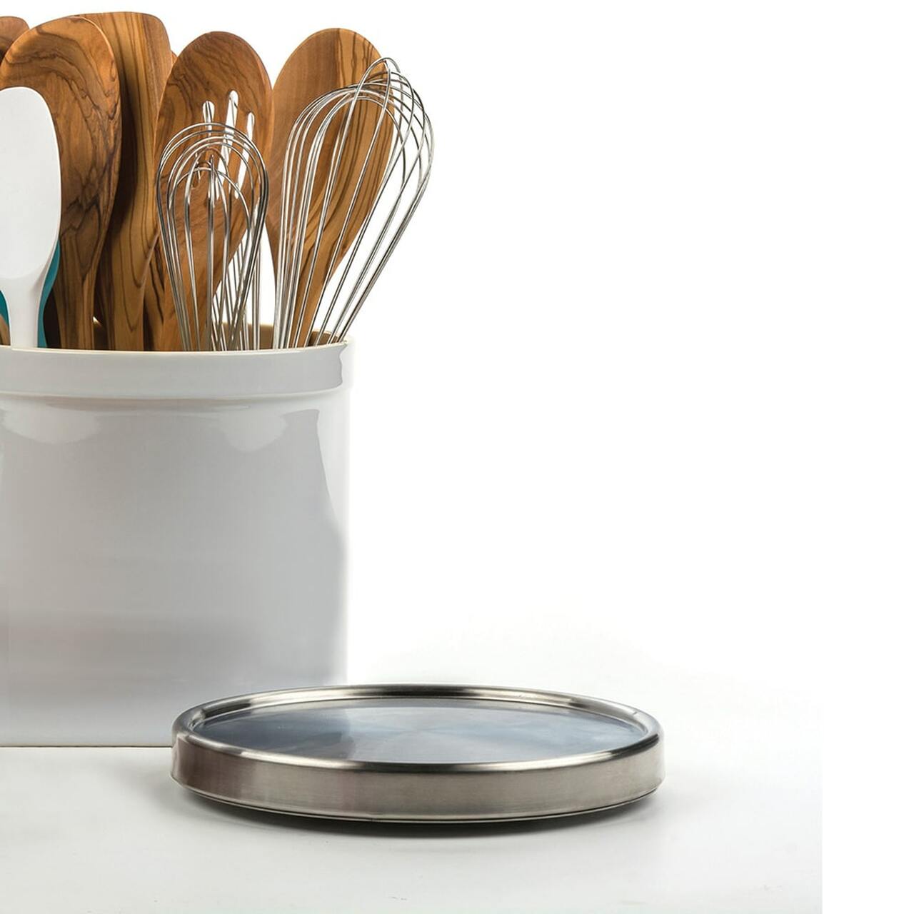 8" stainless steel turntable