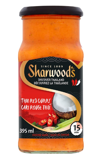 Sauce thaï au cari rouge 395ml