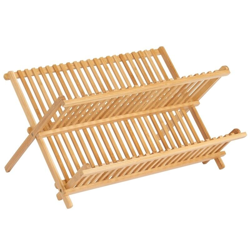 Interdesign Natural Bamboo Dish Rack