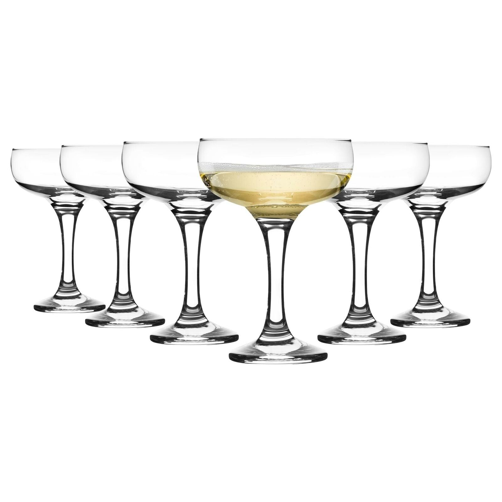 Set of 6 Misket 6oz Champagne Glasses