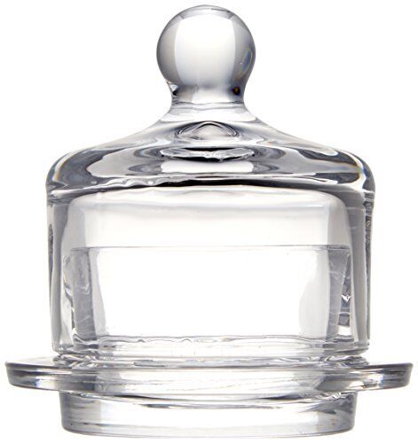 Beurrier dôme en verre 3 po