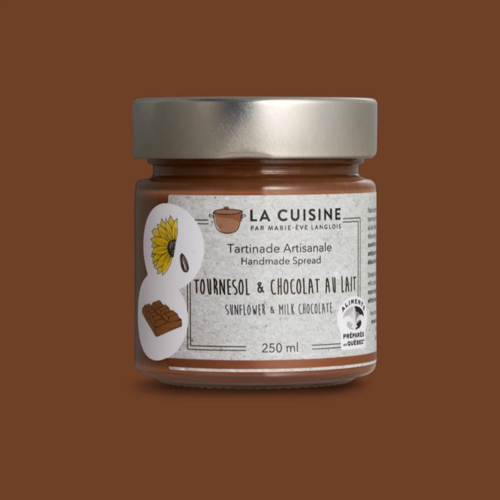 Tartinade tournesol et chocolat au lait 250ml