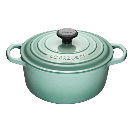 Sage Round Casserole 5.3L - Le Creuset