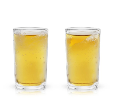 Ensemble de 2 verres à shooter refroidissants double paroi