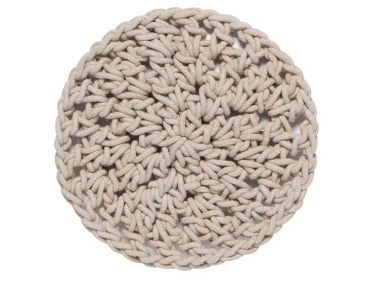 Sous-plat rond Sable 9po