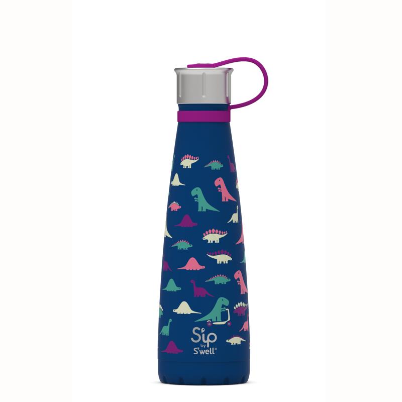 Bouteille motif dinosaure 15oz - Swell