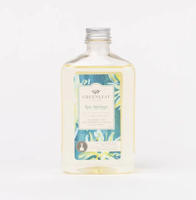 Recharge d'huile pour diffuseur à roseaux Spa springs 8.5oz - Greenleaf